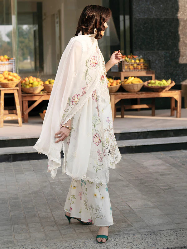 Mahnur Broadway Unstitched Luxury Lawn 3pc