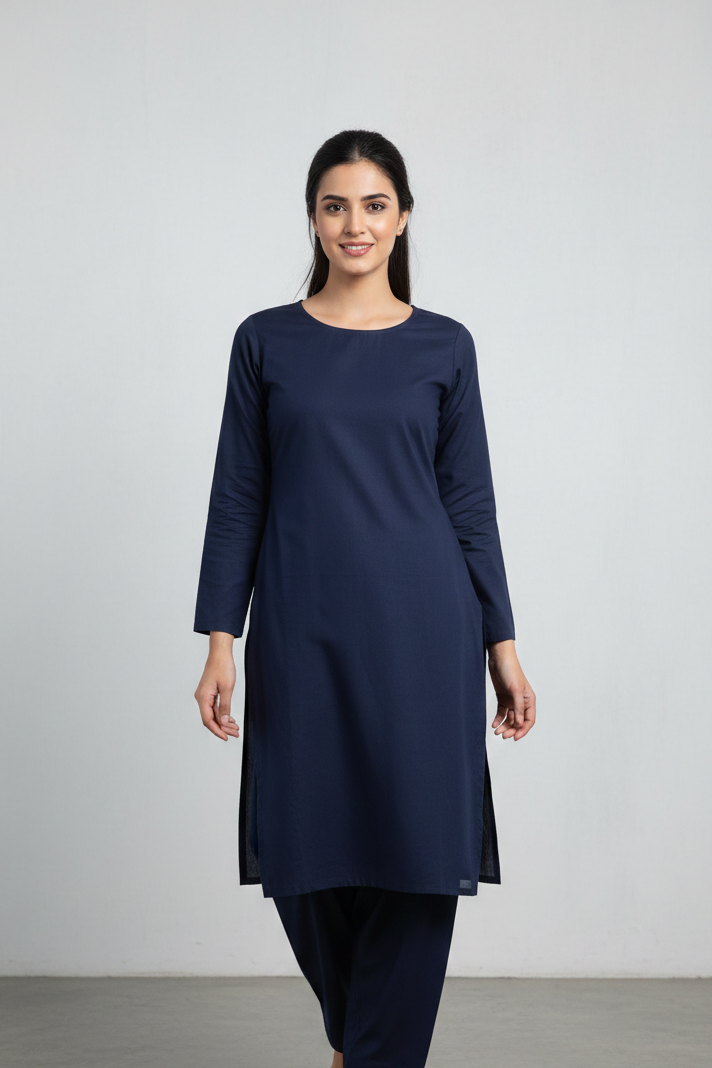 Sapphire Unstitched Plaino Lawn ST 2pc