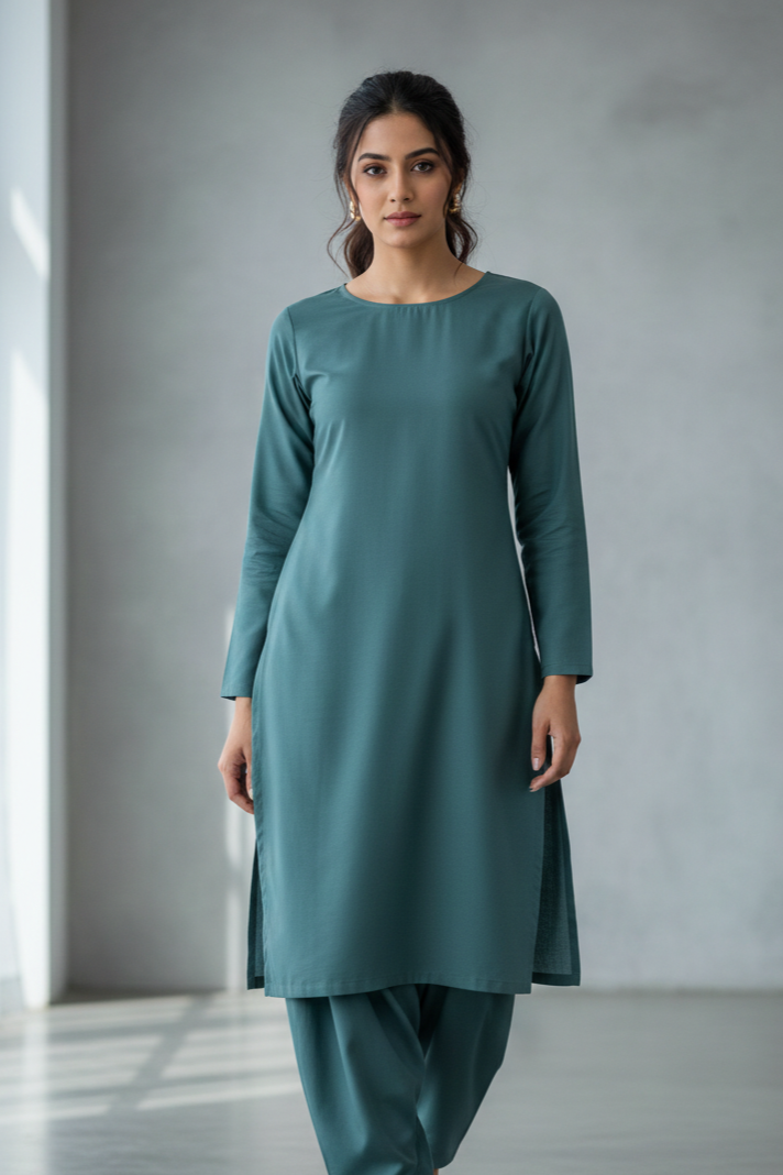 Sapphire Unstitched Plaino Lawn ST 2pc