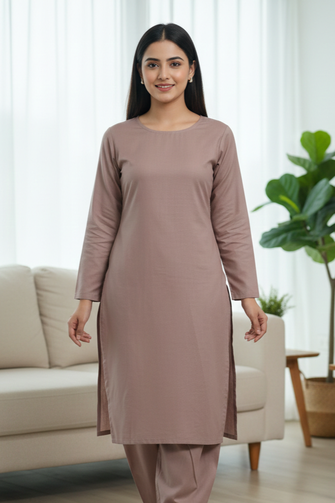 Sapphire Unstitched Plaino Lawn ST 2pc