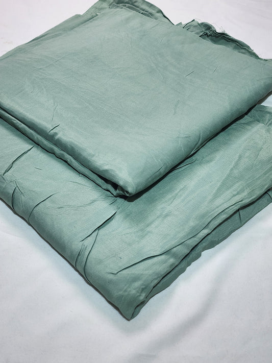 Sapphire Unstitched Plain Silk Allover ST 2pc