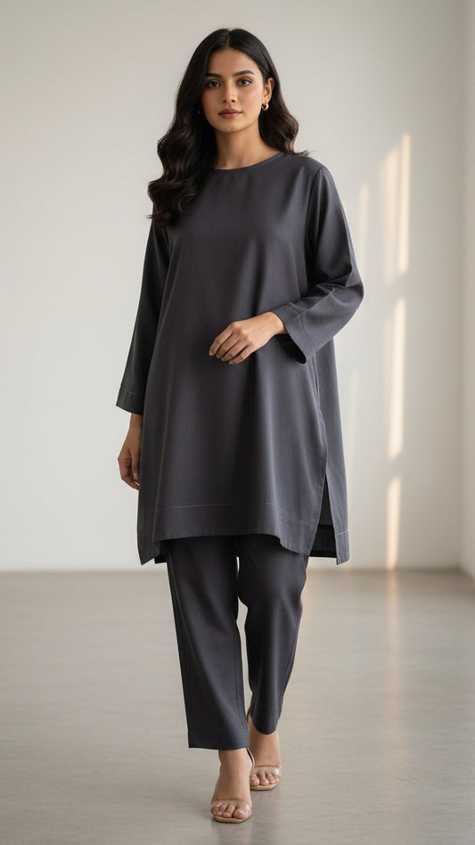 UNSTITCHED PLAIN ALLOVER 2PC COLLECTION BY SAPPHIRE By Branded Cut Piece