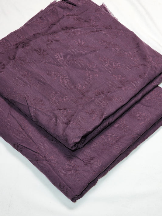 Sapphire Unstitched Plain Linen Allover ST 2pc