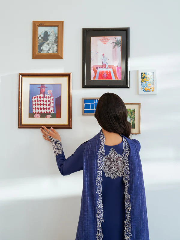 Mahnur Sera Unstitched Luxury Lawn 3pc