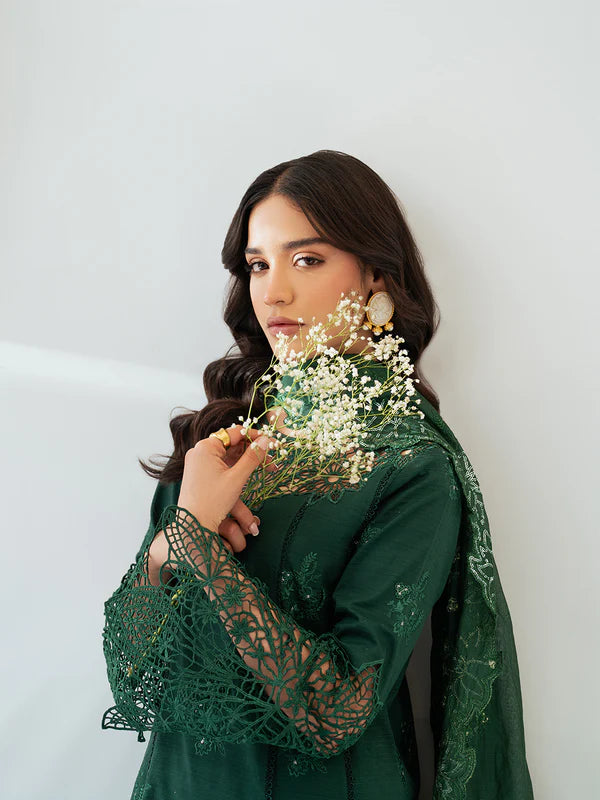 Mahnur Sera Unstitched Luxury Lawn 3pc