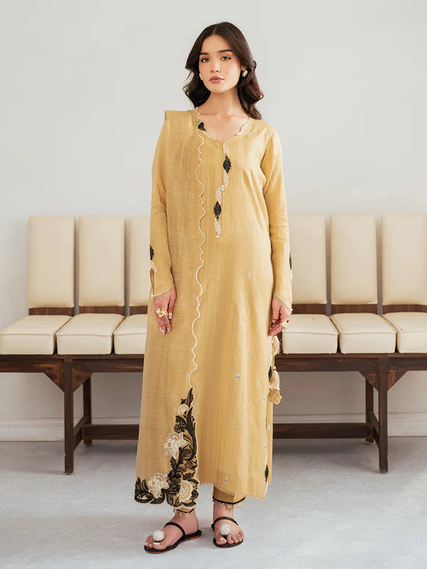 Mahnur Sera Unstitched Luxury Lawn 3pc