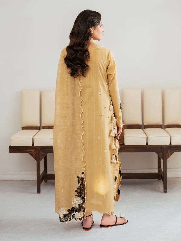 Mahnur Sera Unstitched Luxury Lawn 3pc