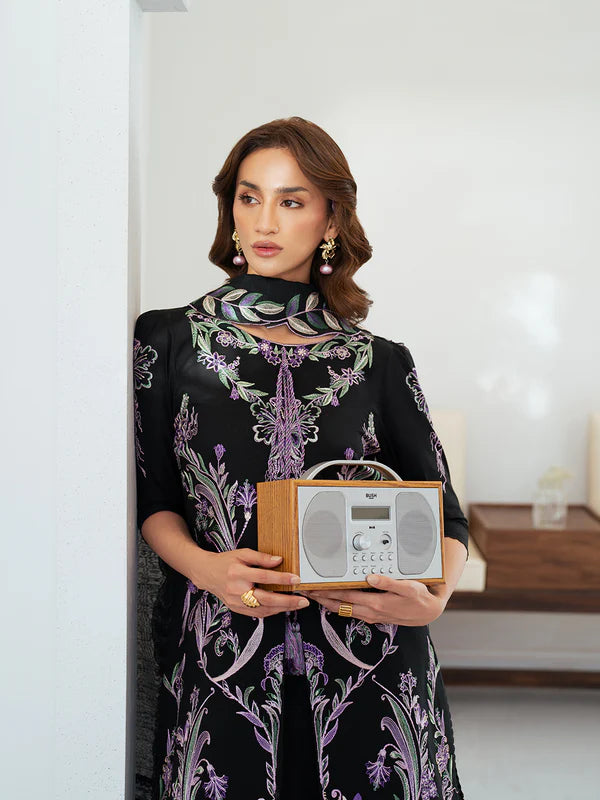 Mahnur Sera Unstitched Luxury Lawn 3pc