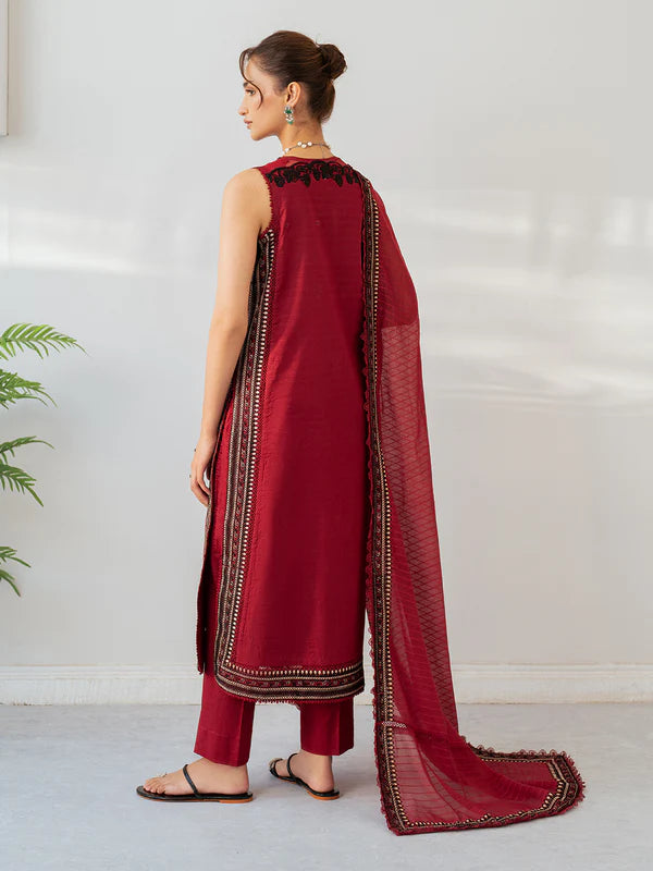 Mahnur Sera Unstitched Luxury Lawn 3pc