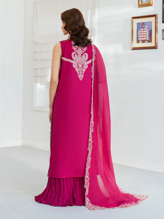 Mahnur Sera Unstitched Luxury Lawn 3pc