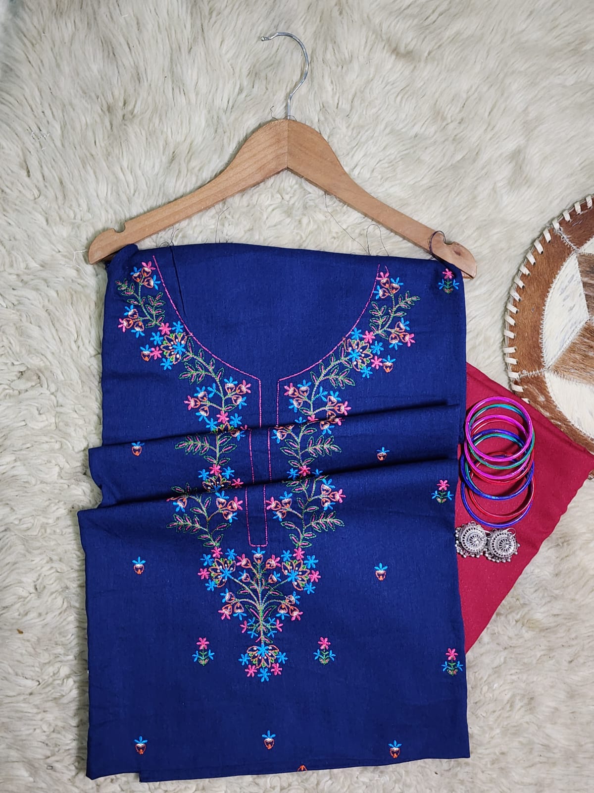 Kayseria Embroidered Shirt Trouser Khaddar 2pc