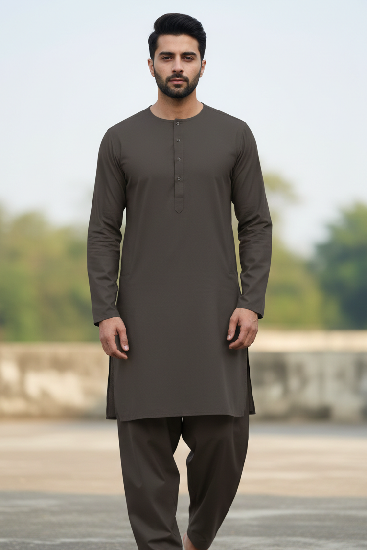 Stenciller Unstitched Men's Easy Wear Cotton