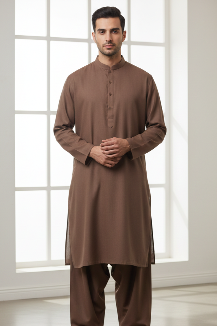 Stenciller Unstitched Men's Easy Wear Cotton