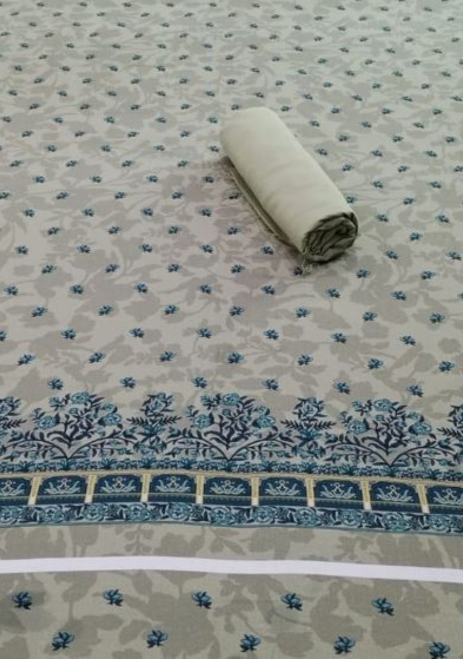 Sapphire-Digital Printed Linen-Mix-2pc - Branded Cut Pieces