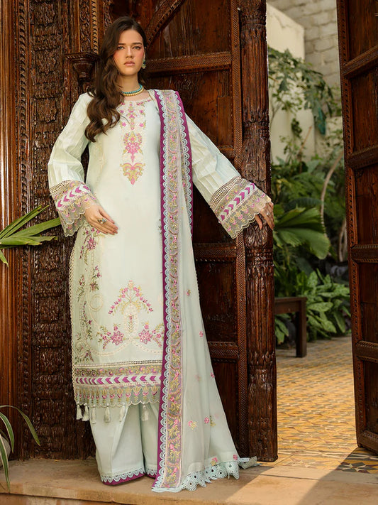 Mahnur Shanaya Unstitched Luxury Lawn 3pc