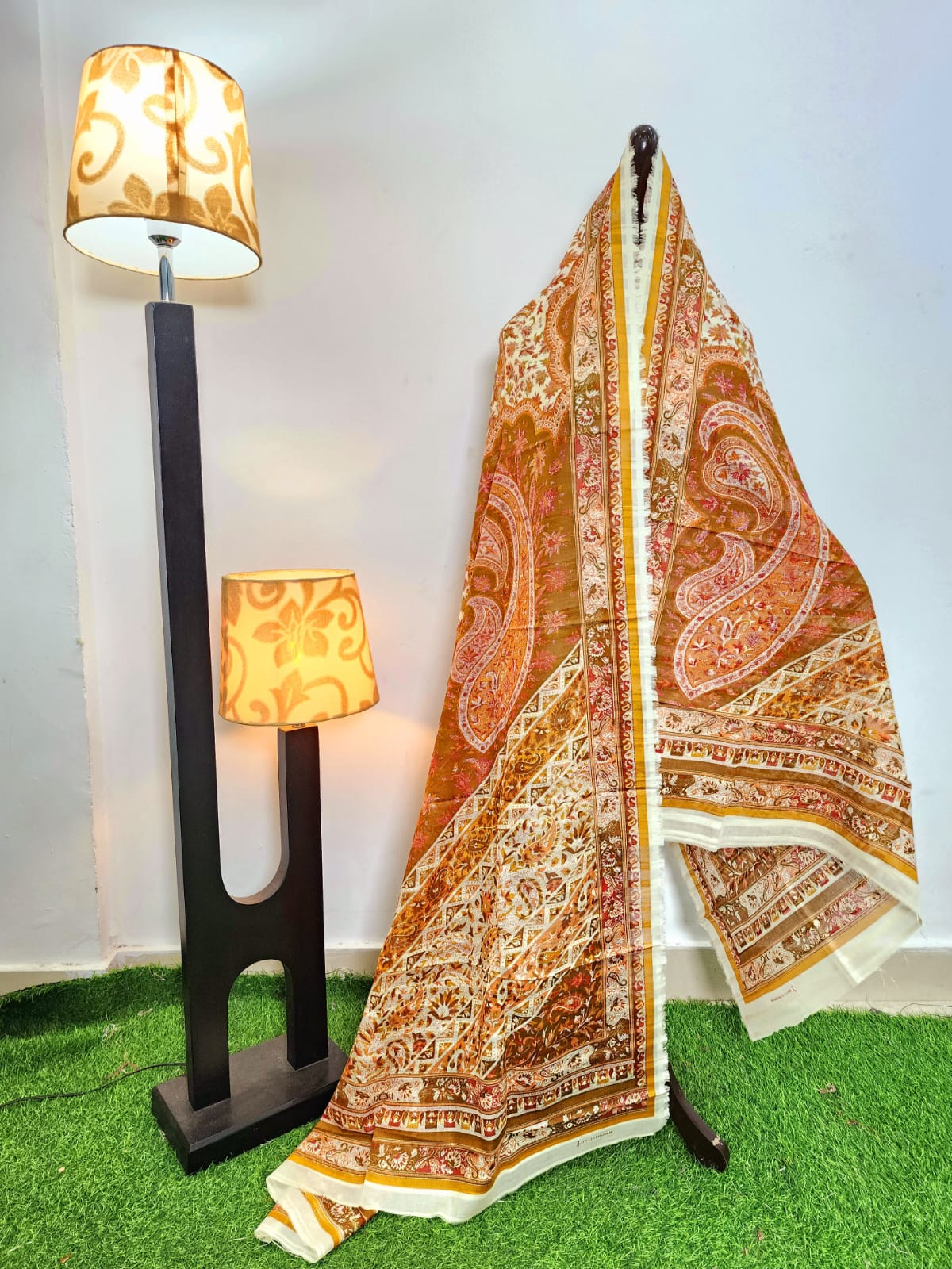 J. Printed Khaddar Printed Dupatta