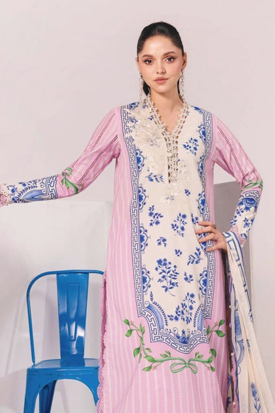 Maria B Unstitched Printed SD Lawn 2pc