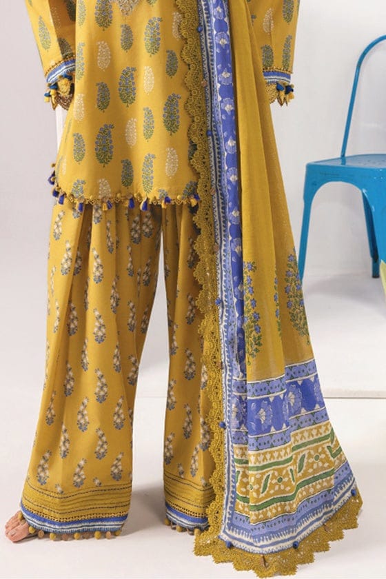 Maria B Unstitched Printed ST Lawn 2pc