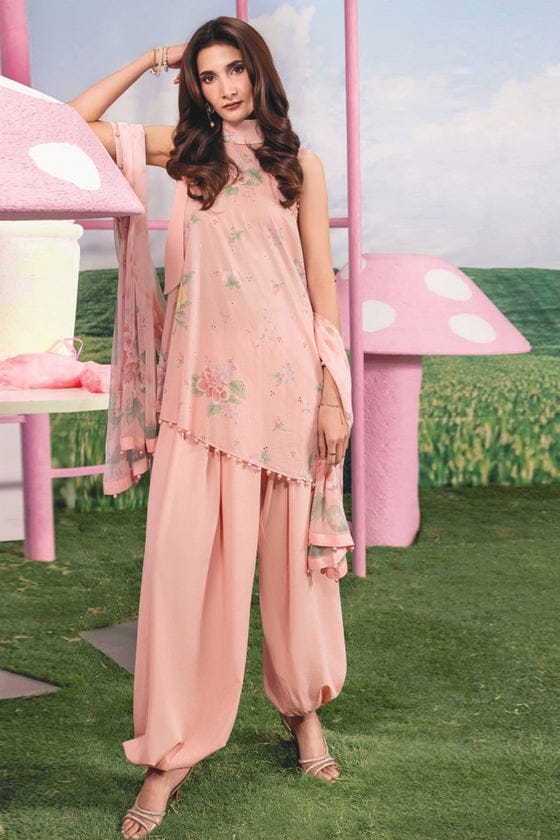 Maria B Unstitched Embroidered Lawn 3pc