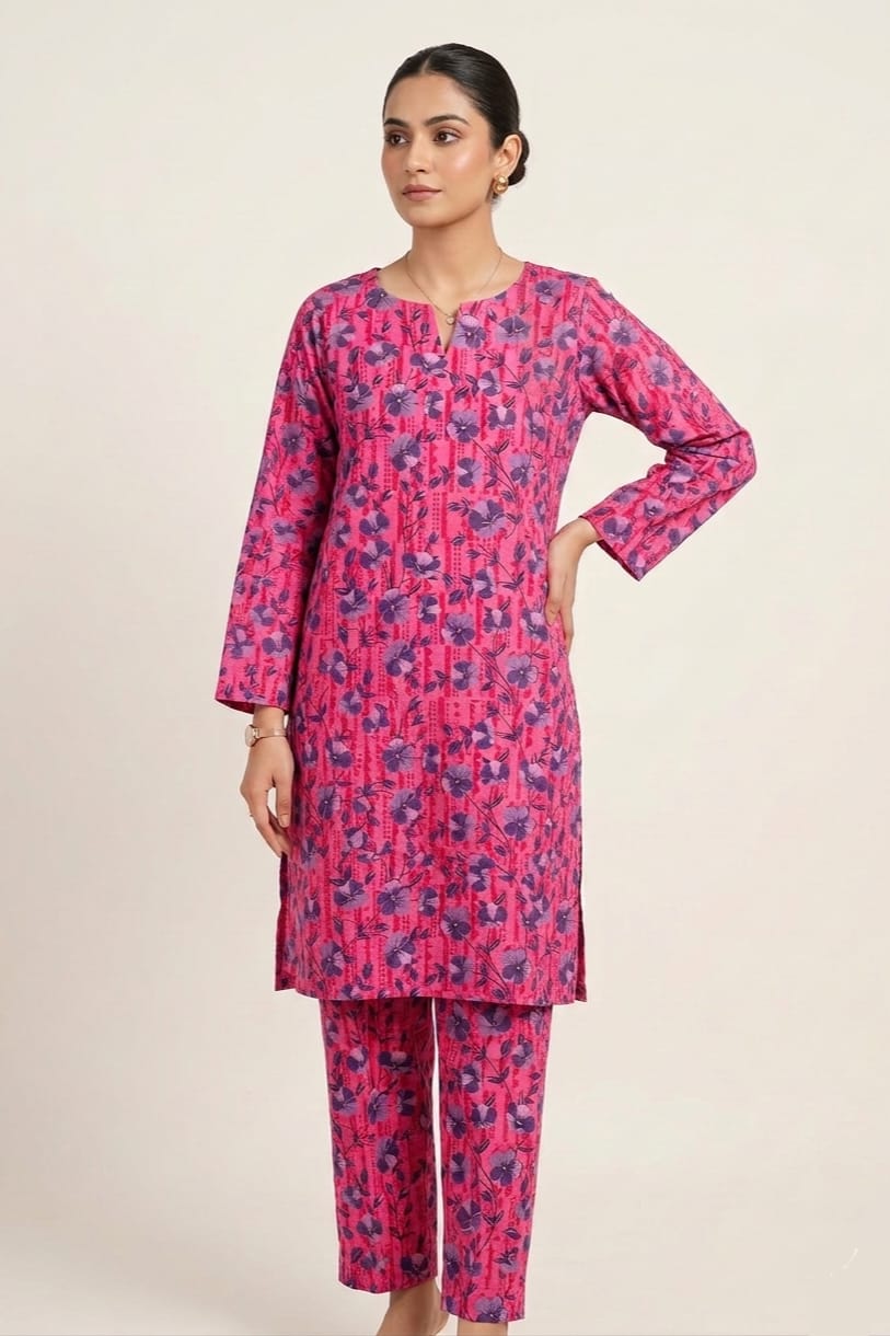 Almeera Stitched Printed Lawn ST 2pc