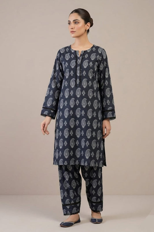 Almeera Stitched Printed Lawn ST 2pc