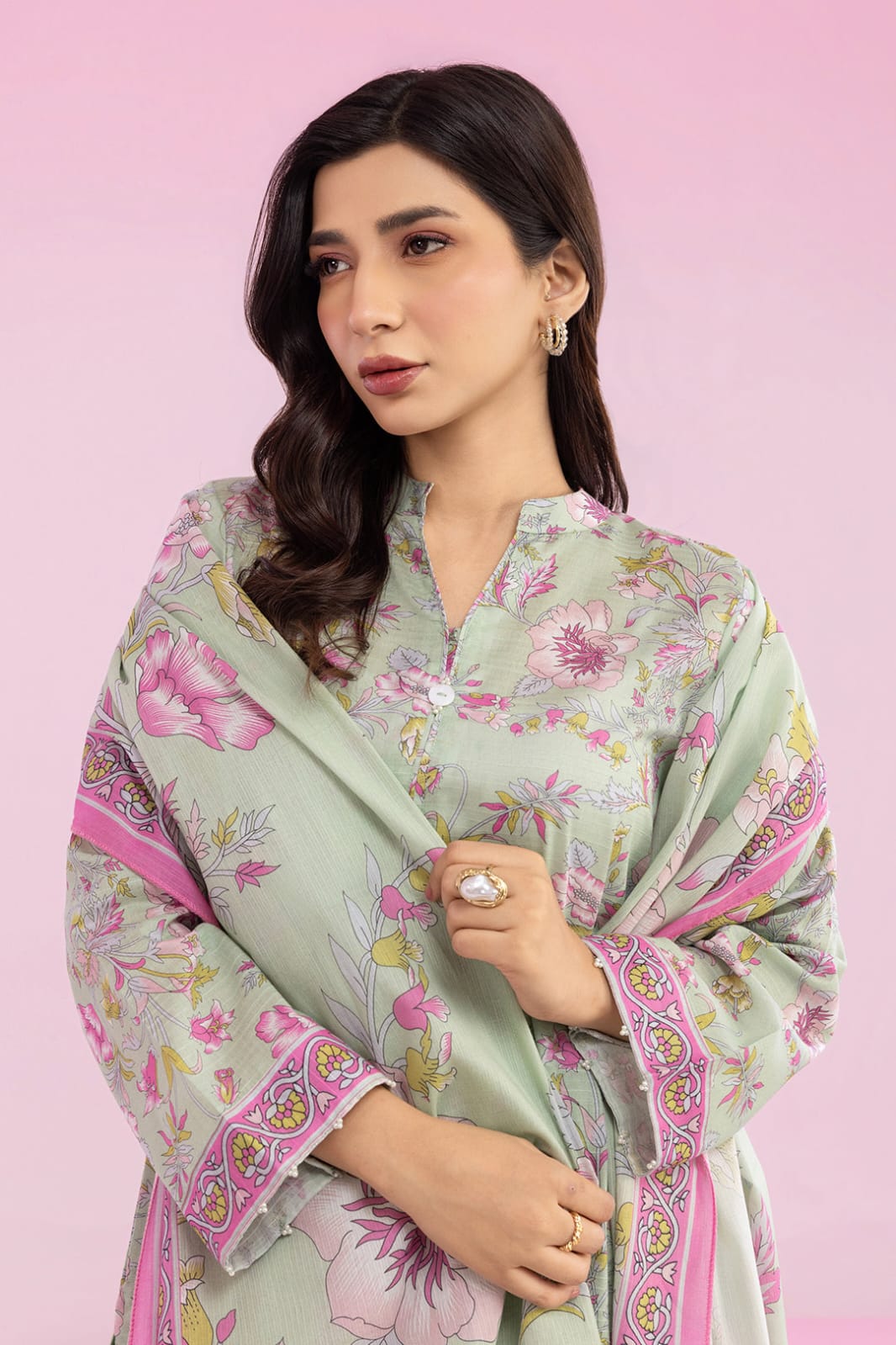 Zellbury Stitched Printed Lawn ST 2pc