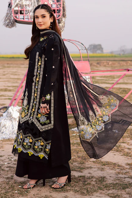 Parishay Dil E Raqsam Embroidered Luxury Lawn 3pc