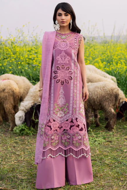 Parishay Dil E Raqsam Embroidered Luxury Lawn 3pc