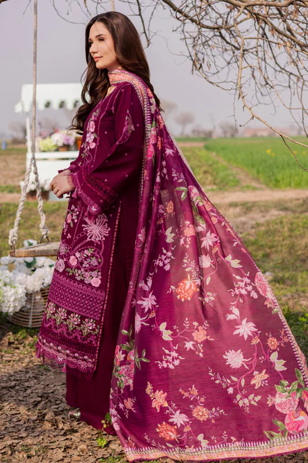 Parishay Dil E Raqsam Embroidered Luxury Lawn 3pc