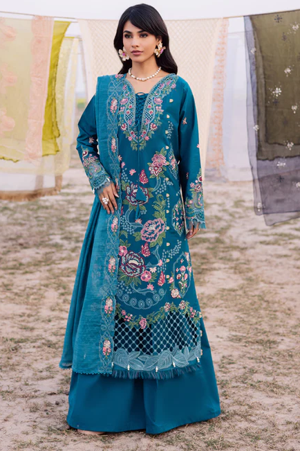 Parishay Dil E Raqsam Embroidered Luxury Lawn 3pc