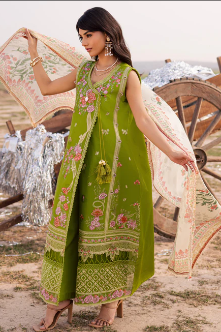 Parishay Dil E Raqsam Embroidered Luxury Lawn 3pc