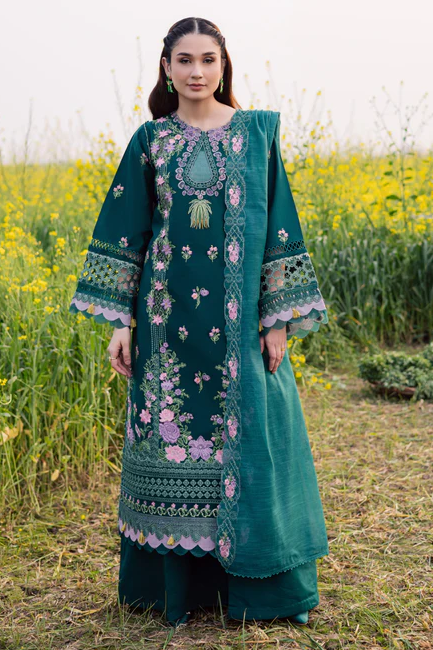 Parishay Dil E Raqsam Embroidered Luxury Lawn 3pc