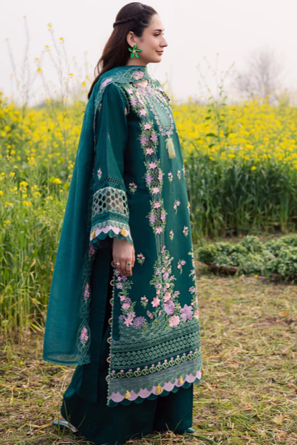 Parishay Dil E Raqsam Embroidered Luxury Lawn 3pc