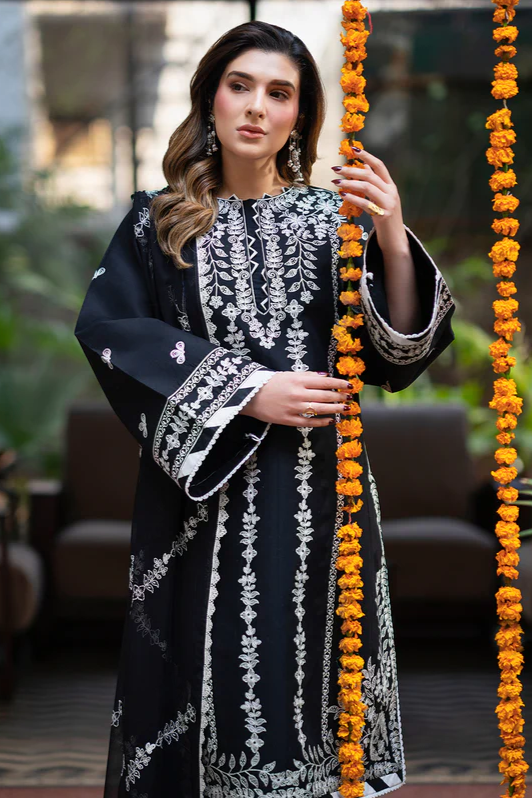 Mahnur Satrangi Unstitched Luxury Lawn 3pc