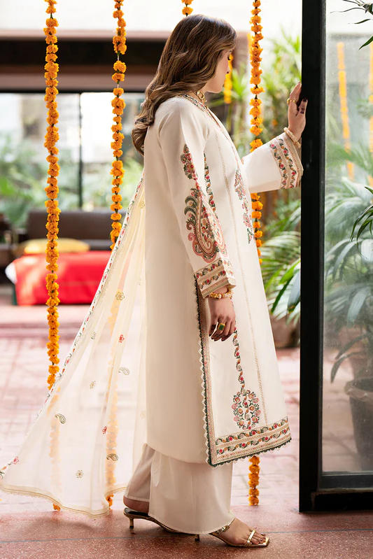 Mahnur Satrangi Unstitched Luxury Lawn 3pc