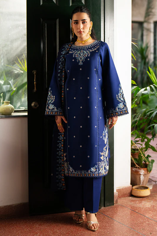 Mahnur Satrangi Unstitched Luxury Lawn 3pc