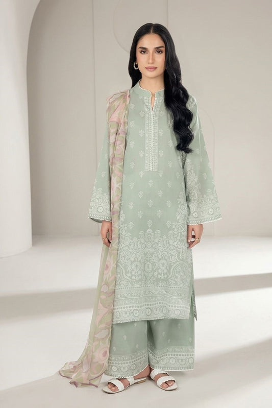 Lime Light Unstitched Printed Lawn 3pc