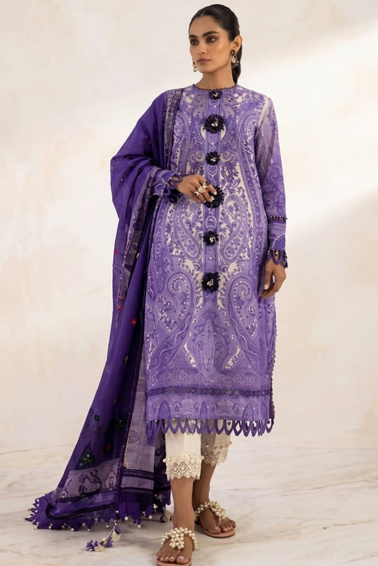 Sana Safinaz Unstitched Printed Lawn 3pc