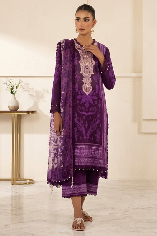 Sana Safinaz Unstitched Printed Lawn 3pc