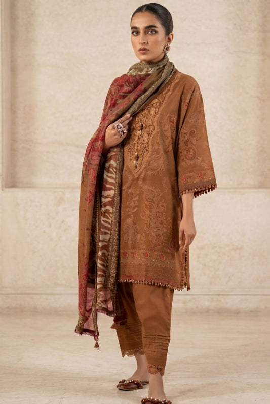 Sana Safinaz Unstitched Printed Lawn 3pc