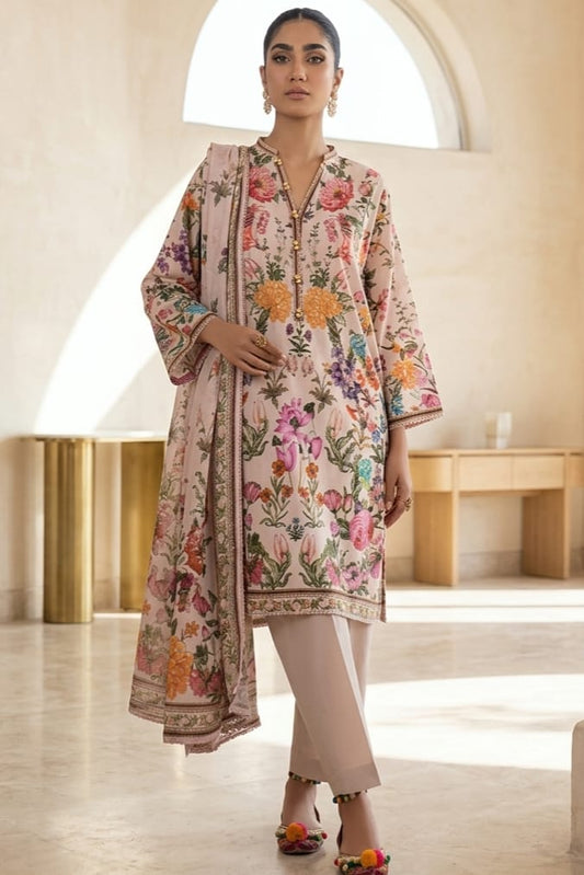 Sana Safinaz Unstitched Printed Lawn 3pc