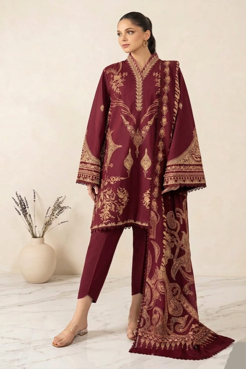 Maria B Unstitched Printed Lawn 3pc