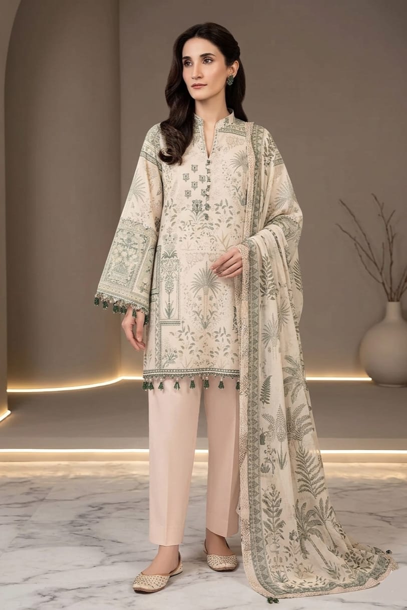 Maria B Unstitched Printed Lawn 3pc