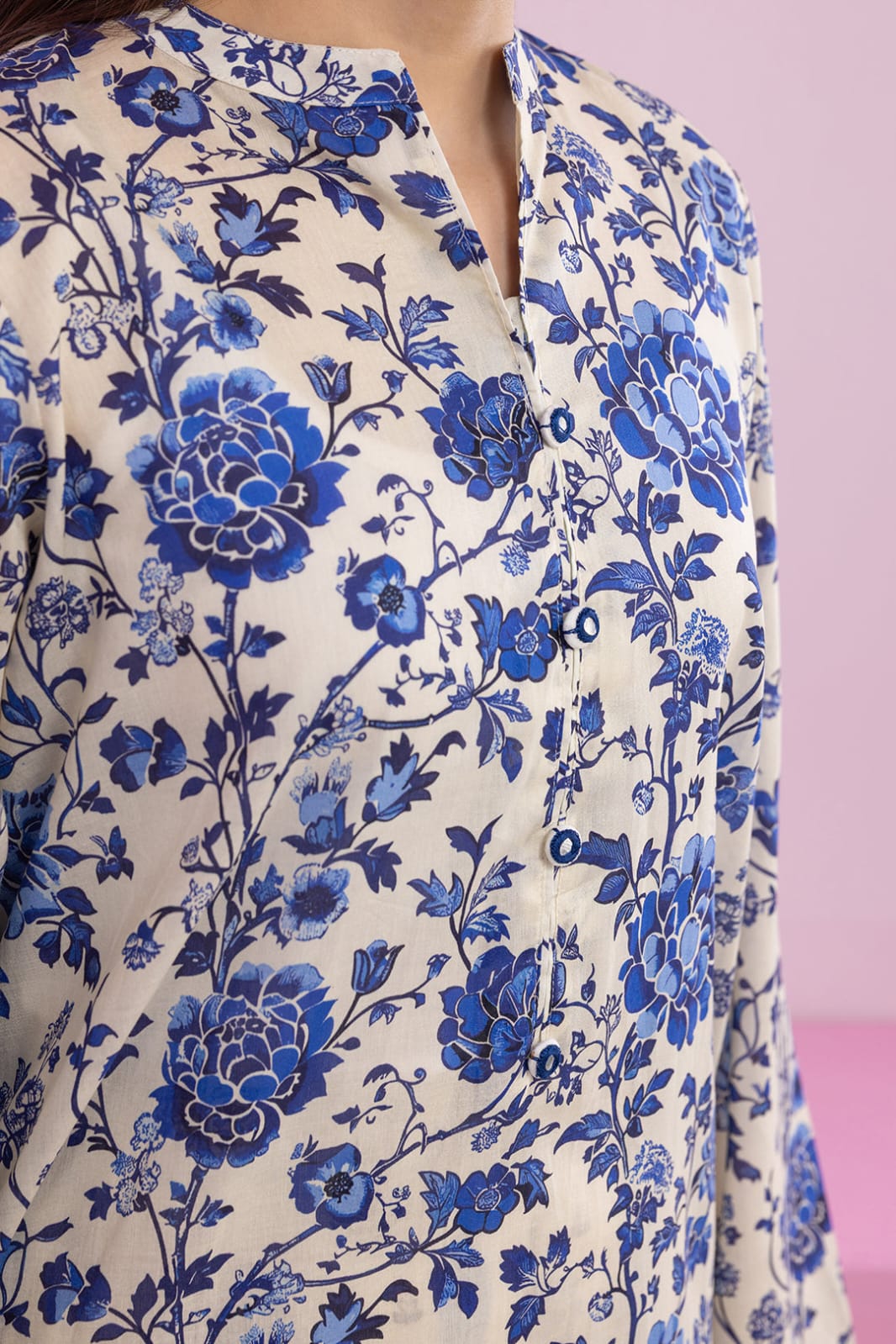 Zellbury Stitched Printed Lawn Shirt