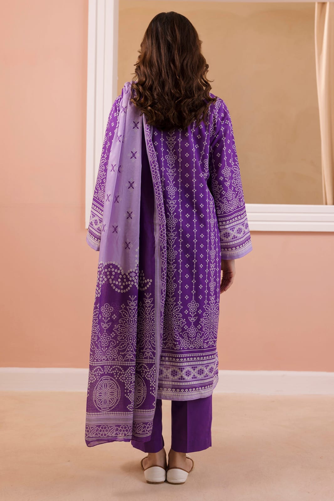 Zellbury Stitched Printed Lawn Shirt