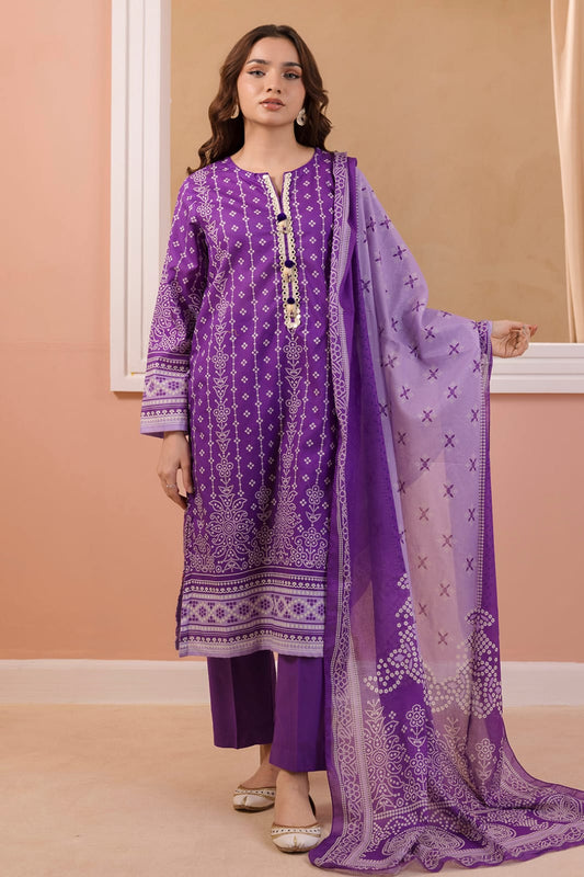 Zellbury Stitched Printed Lawn Shirt