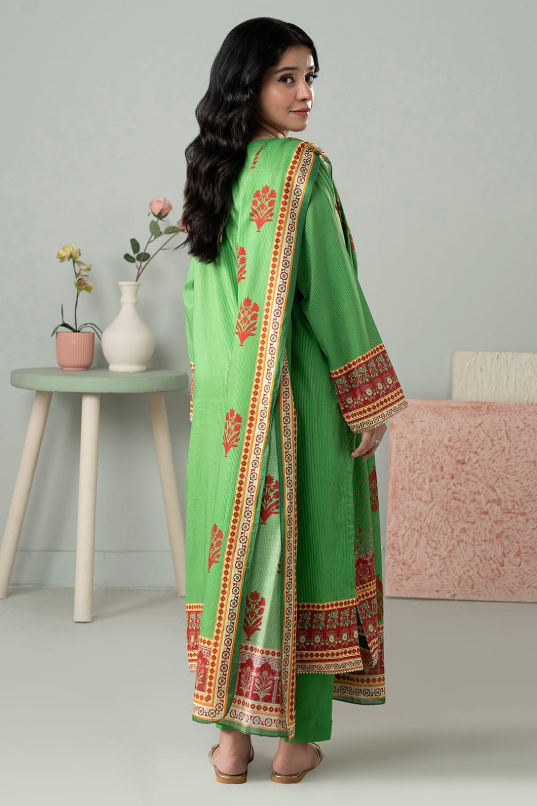 Zellbury Stitched Printed Lawn Shirt