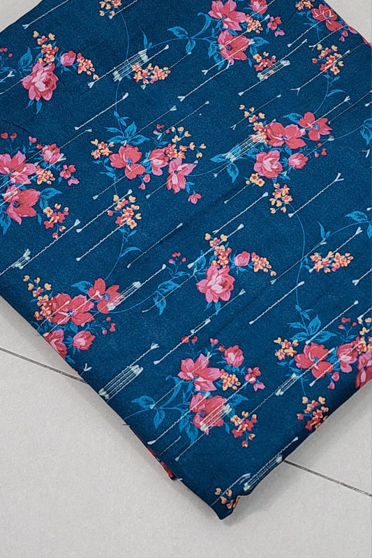 Premium Designer Unstitched Printed Lawn ST 2pc