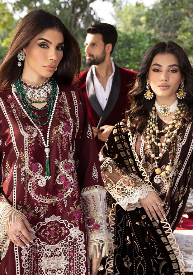 Mahrukh Embroidered Courdry Collection By Mahnur BrandedCutPieces