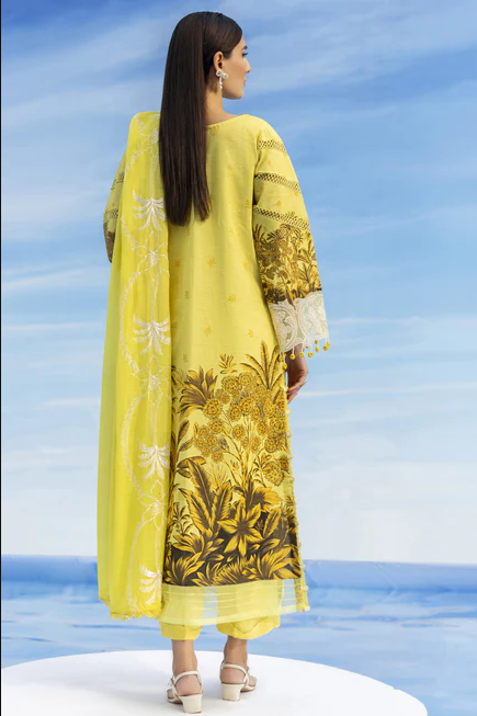 Parishay IV Bloom Embroidered Luxury Lawn 3pc